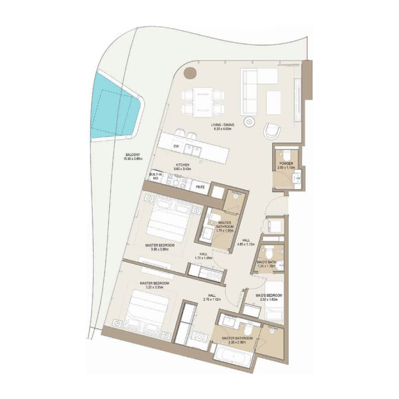 Laguna Residence by One Development in Dubai