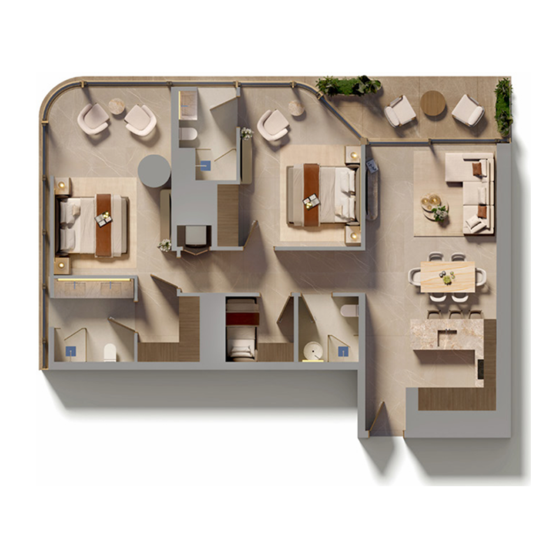 Sol Luxe by Sol Properties Development LLC in Dubai